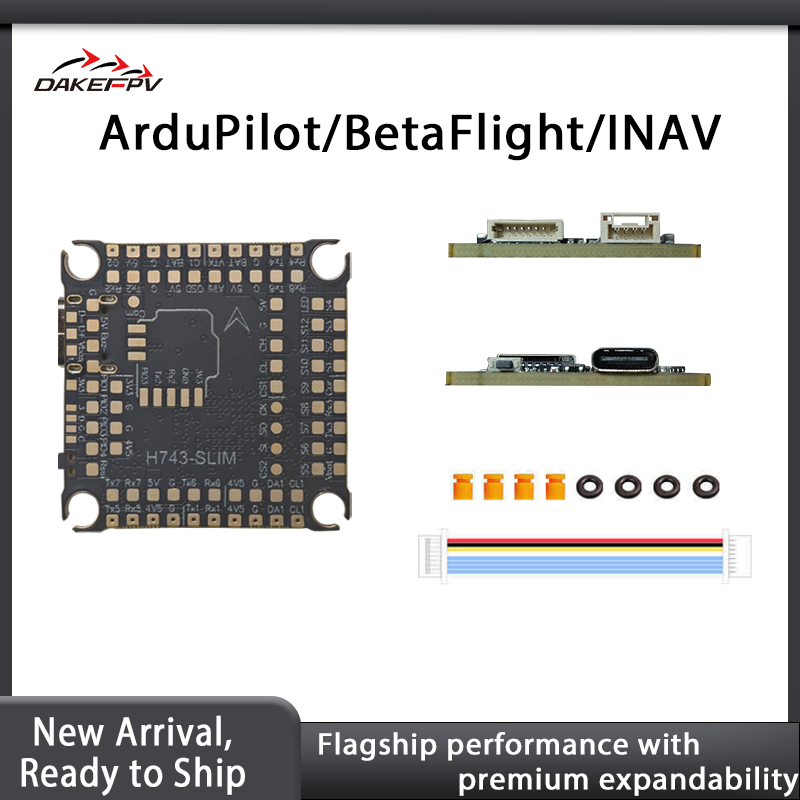 Drone Racing Flight Controller - H743 SLIM Flight Controller — Suitable