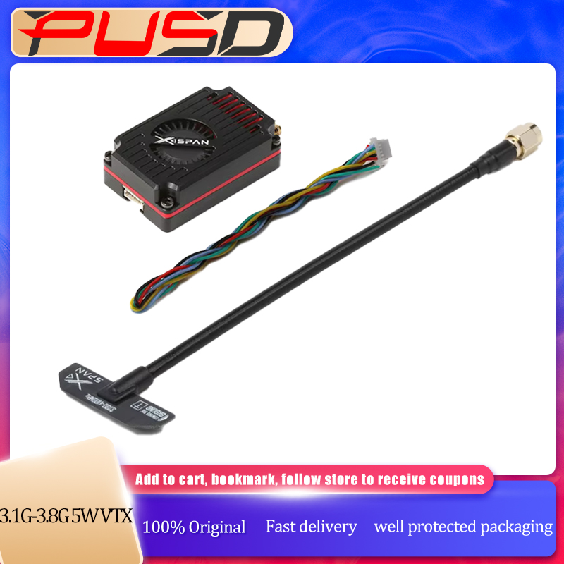 Drone Racing Vtx - Rushfpv Rush FPV XSPAN 3.1G-3.8G 5W