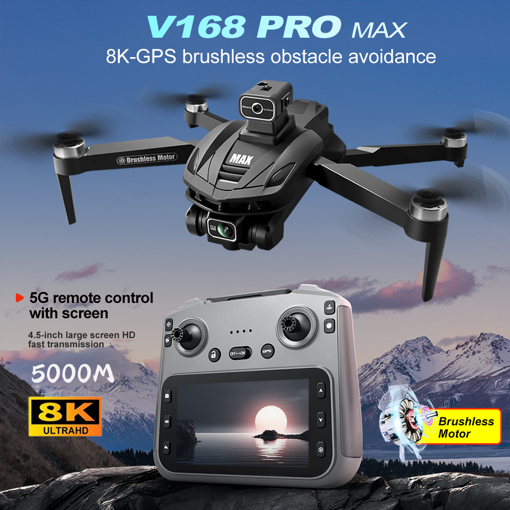 Drone Racing Camera - V168 PRO Max GPS Drone 8K