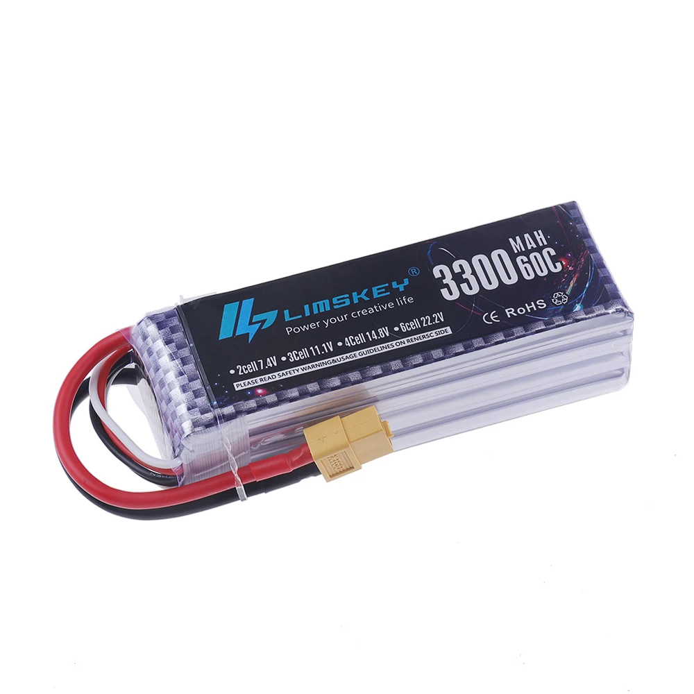 4S LiPo Battery 14.8V 3300mAh  - Drone Racing Battery ulasan dan harga
