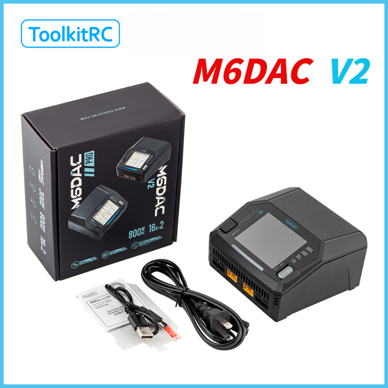 ToolkitRC M6DAC V2 RC Car 7.4v - Drone Racing Charger ulasan dan harga