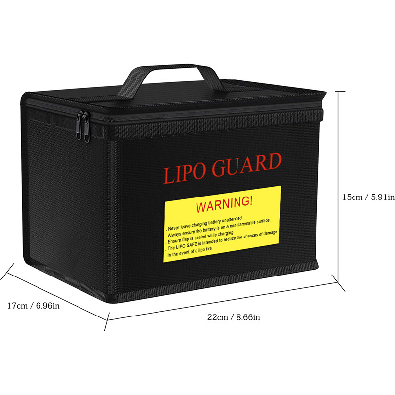 Lipo Guard Safety Bag Fireproo - Drone Racing Battery ulasan dan harga