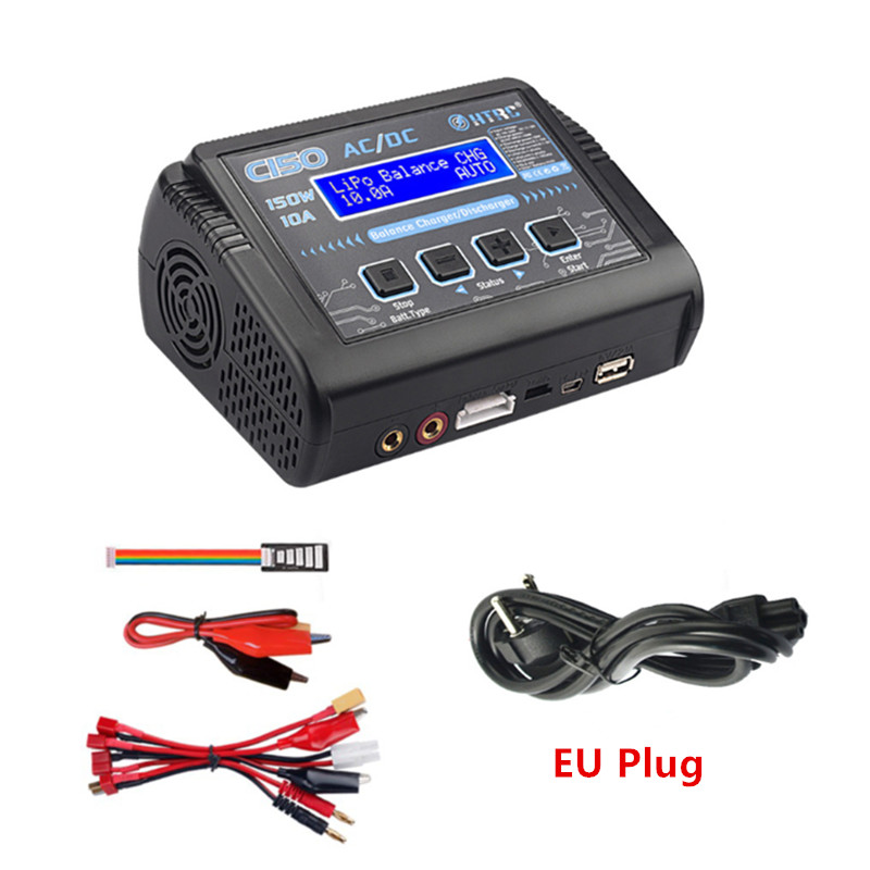HTRC C150 150W 10A Smart Charg - Drone Racing Charger ulasan dan harga