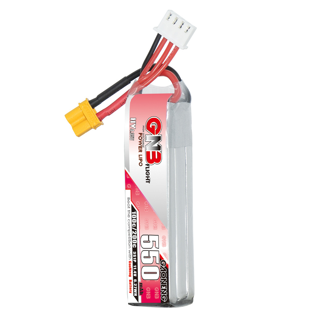 GNB HV 11.4V 550mAh 100C/200C  - Drone Racing Battery ulasan dan harga