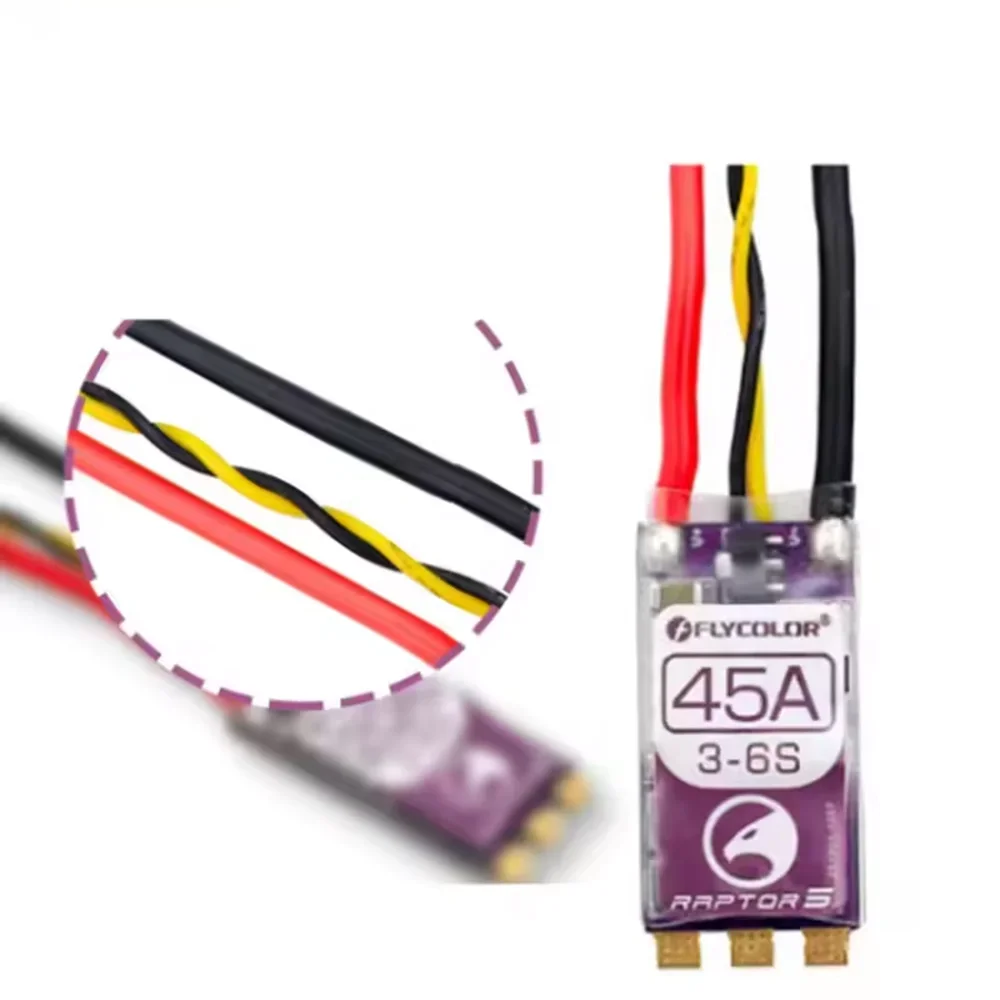 FLYCOLOR Raptor 5 20A 35A 45A  - Drone Racing Esc ulasan dan harga