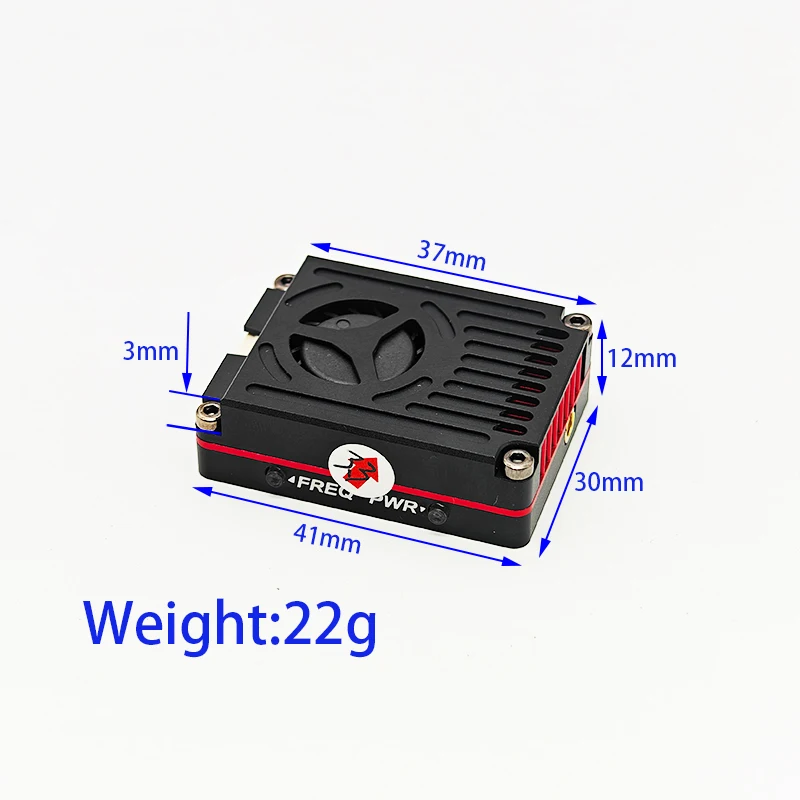3.3G 3W FPV VTX 16CH 3000mw FP - Drone Racing Vtx ulasan dan harga