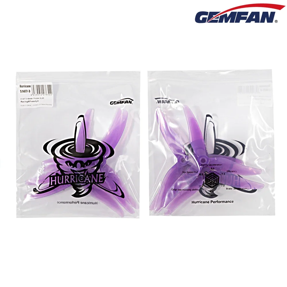 10Pairs (10CW + 10CCW) Gemfan  - Drone Racing Propeller ulasan dan harga