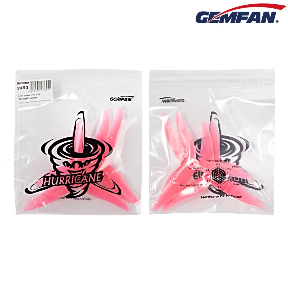 10Pairs (10CW + 10CCW) Gemfan  - Drone Racing Propeller ulasan dan harga