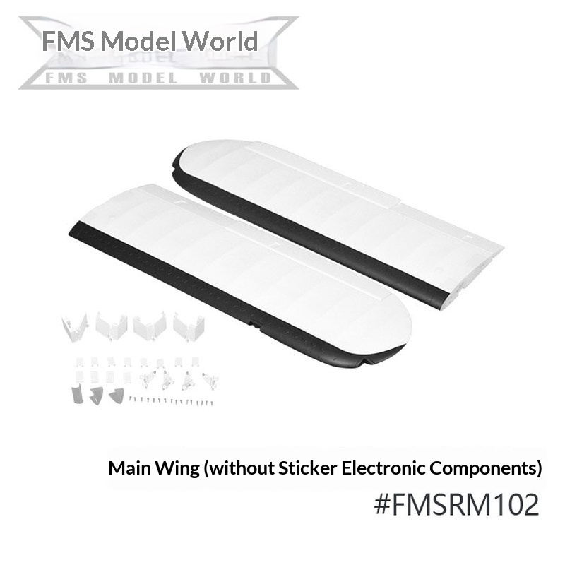 FMS RC Plane Decals For 1700mm - Drone Racing Motor ulasan dan harga
