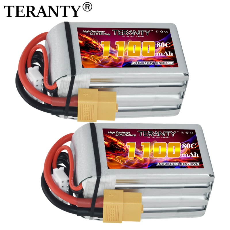 TERANTY 4S 1100mAh 80C/160C Li - Drone Racing Battery ulasan dan harga
