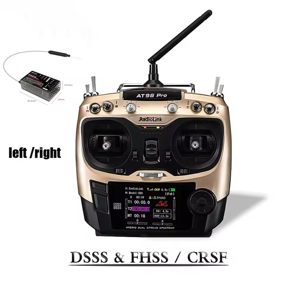 Radiolink AT9SPro 12CH 2.4G DS - Drone Racing Battery ulasan dan harga
