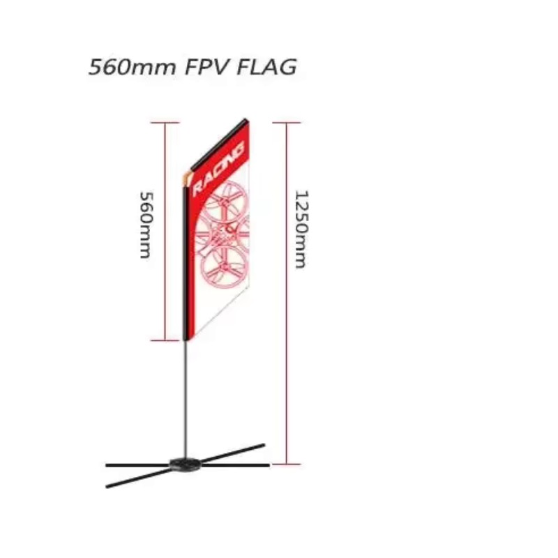LDARC 560mm FPV Flag for RC FP - Drone Racing Flag ulasan dan harga