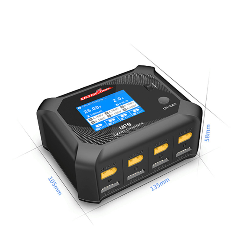 ULTRA POWER UP9 AC 100W DC 200 - Drone Racing Charger ulasan dan harga
