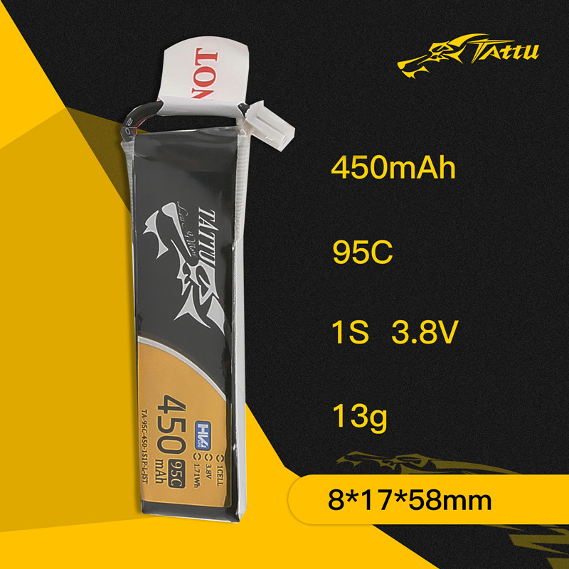 3Pcs NEW TATTU 450/500/550mAh  - Drone Racing Battery ulasan dan harga