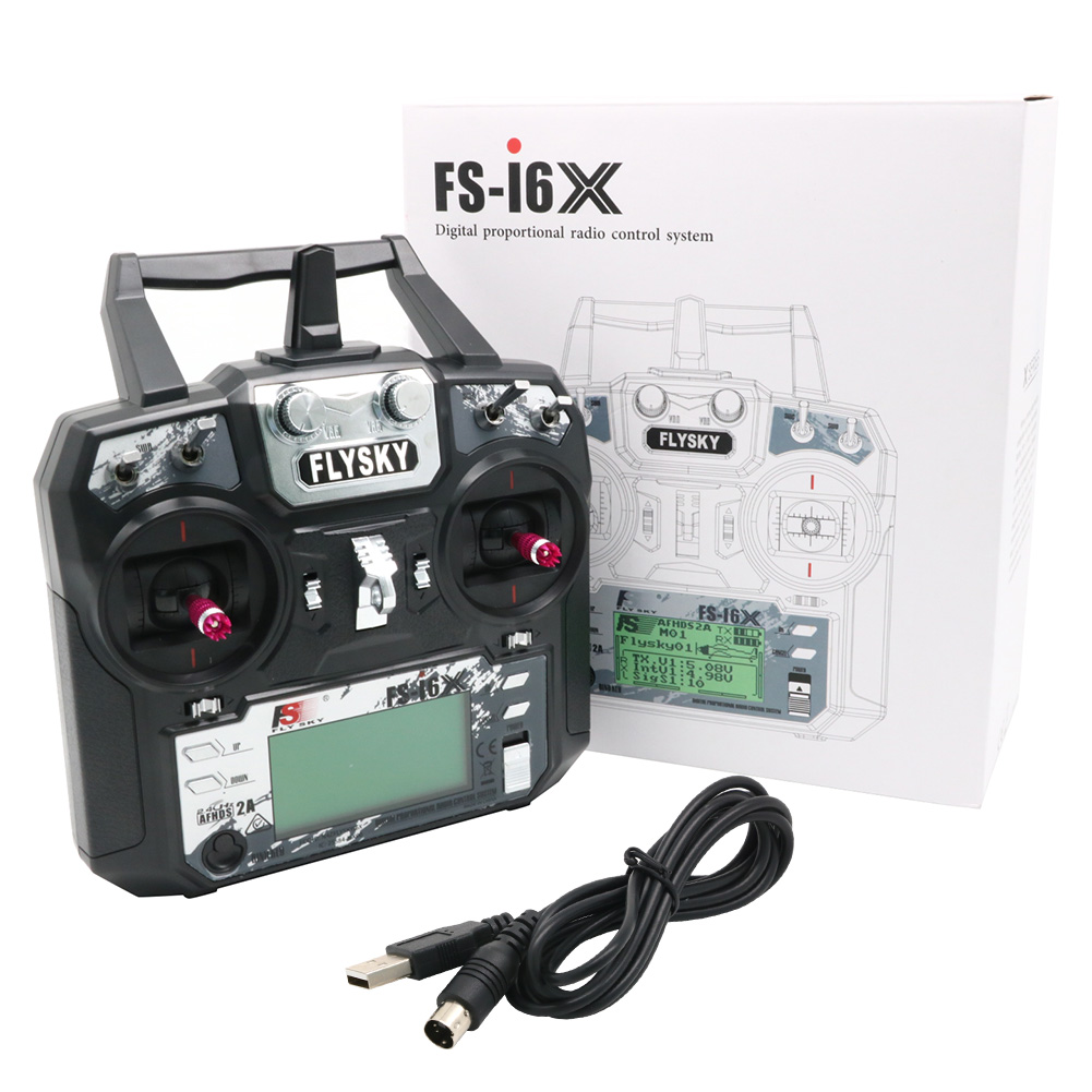 FLYSKY FS-i6X FS i6X 10CH 2.4G - Drone Racing Battery ulasan dan harga