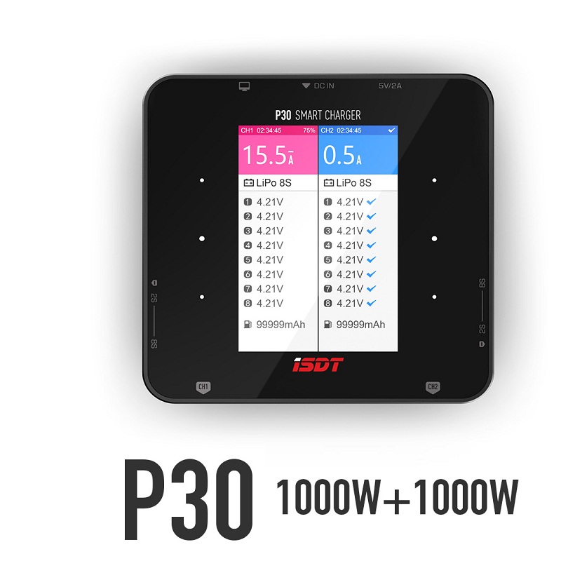 ISDT P30 Dual Balance Charger  - Drone Racing Charger ulasan dan harga