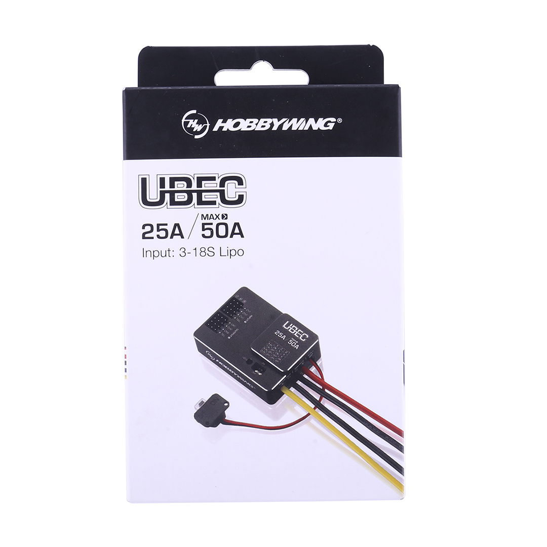 Hobbywing UBEC 25A HV 3-18S Mo - Drone Racing Esc ulasan dan harga