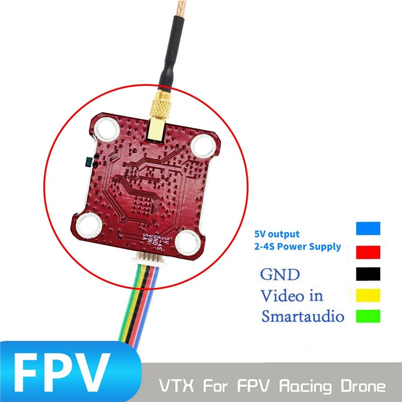 B27B MINI008 VTX 64CH 5.8G Ana - Drone Racing Vtx ulasan dan harga
