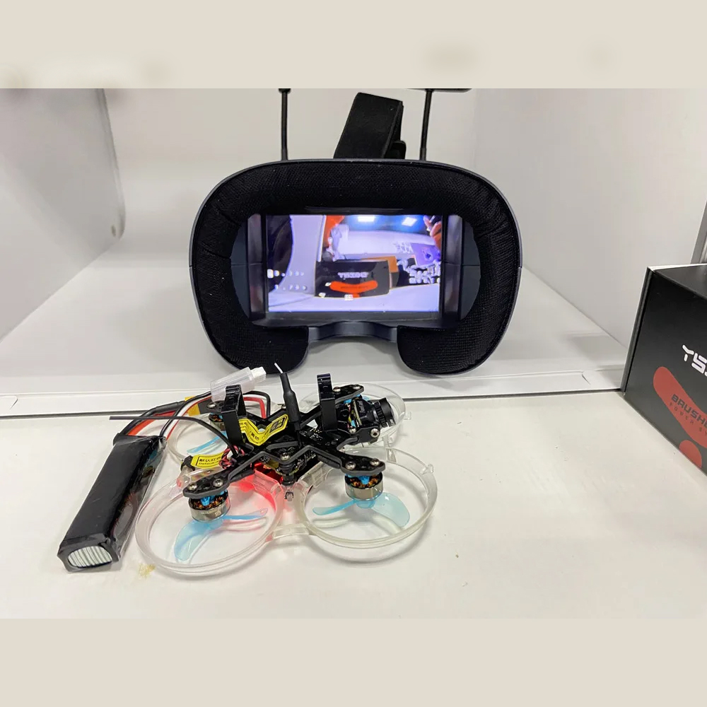 FPV Goggles 008D 5.8G 40CH 4.3 - Drone Racing Goggles ulasan dan harga